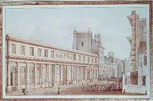 View of the Ecole de Medecine Paris by Victor Jean Nicolle