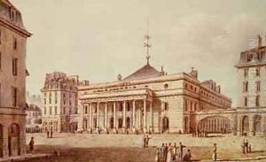 View of the Theatre de lOdeon Paris by Victor Jean Nicolle