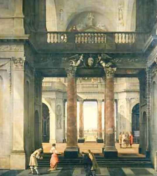 Hall of a Palace - view 1