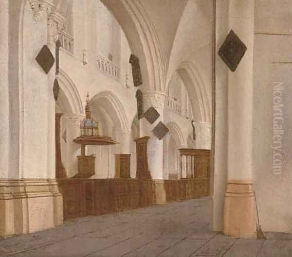 The interior of Saint Bavo's, Haarlem - view 1