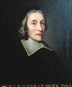 Portrait of Francois de la Mothe Le Vayer 1588-1672 1639 by Robert Nanteuil