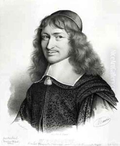Portrait of Nicolas Fouquet 1615-80 by Robert Nanteuil