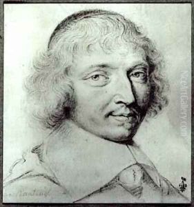 Portrait of a Man 1653 by Robert Nanteuil