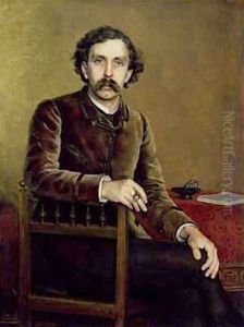 Portrait of Stephane Mallarme by Francois Nardi