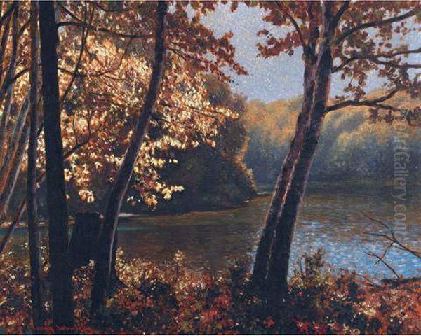 October Lagoon Near Parry Sound, Ontario - view 1