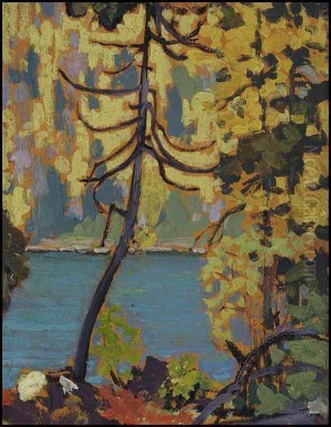Autumn, Blue Lake, Algoma - view 1