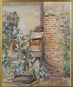 Study of an Old Water Pump 1877