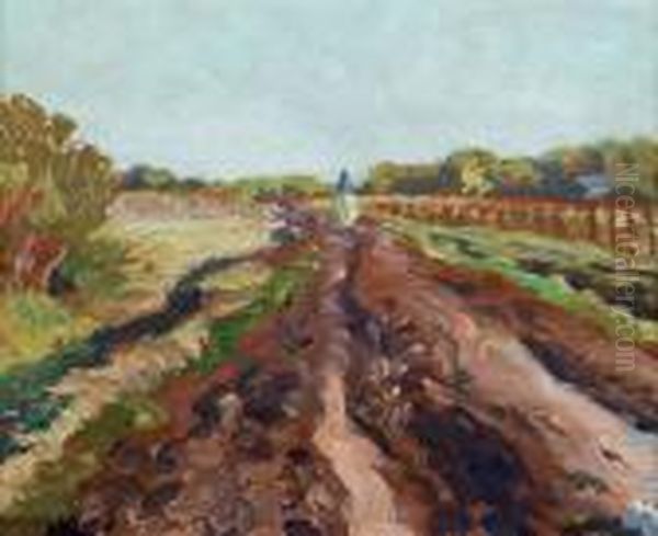 Figure In A Landscape - view 1