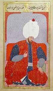 MS Hazine 1563 fol 47b Suleyman I by Osman Nakkas