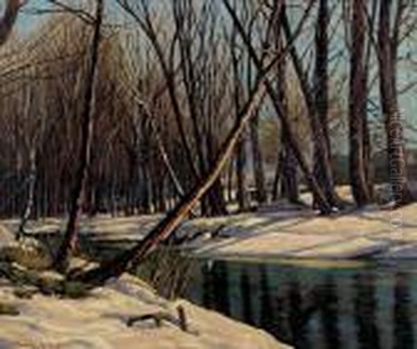 Winter Stream - view 1