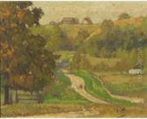 Winding Road by Franz Hans Johnston
