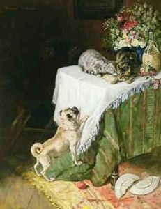 The Mischievous Tabbies by Clemence Nielssen