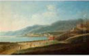 Veduta Del Golfo Di Genova