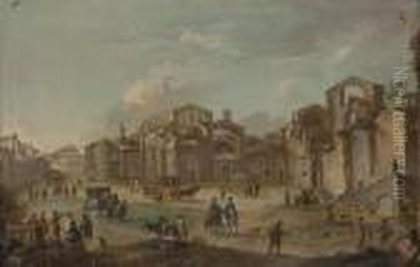 Veduta Di Un Angolo Della Vecchia Roma - view 1