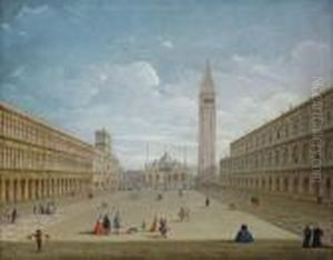 The Piazza San Marco, Venice, Looking East The Piazza San Marco, Venice, Looking East