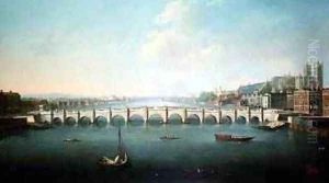 A View of the Thames at Westminster Bridge