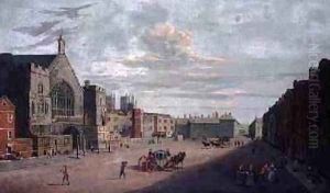 New Palace Yard Westminster 1740