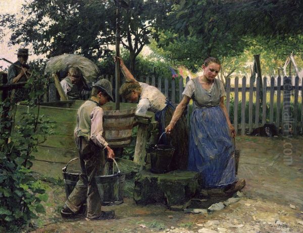 At the Well - view 1