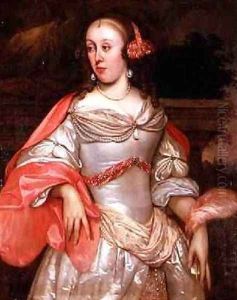 Portrait of an Elegant Woman by Pieter Nason