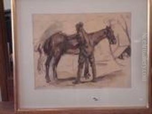 Cavalier Arabe by Lucien Hector Jonas