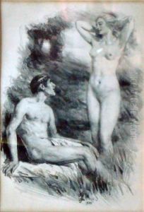 Scenes Galantes Et Champetre