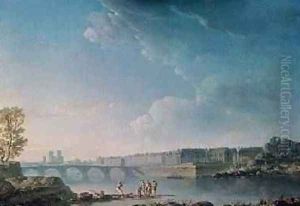 The Ile SaintLouis and the Pont de la Tournelle 1780
