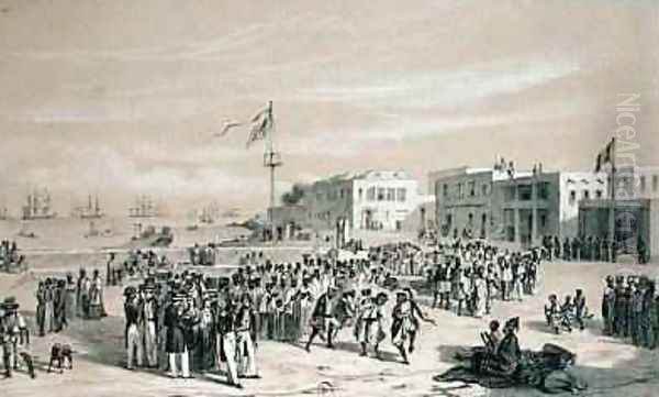 Government Square Goree Island Senegal 1840 - view 1