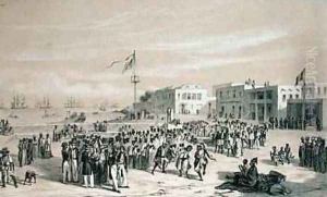 Government Square Goree Island Senegal 1840