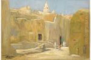 Le Muezzin De Bou Saada by Lucien Hector Jonas