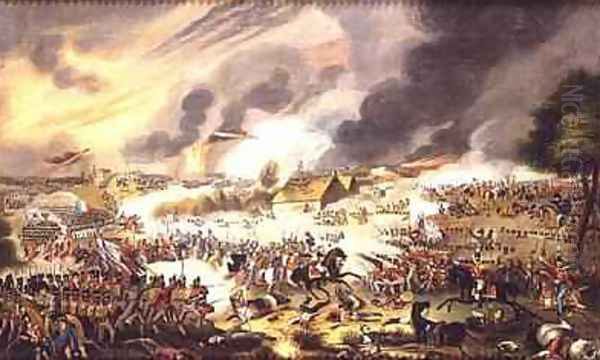 The Battle of Waterloo 18th June 1815 1842 - view 1