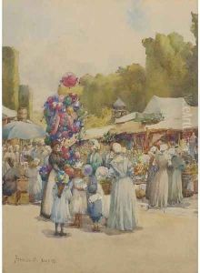The balloon seller, Chesion
