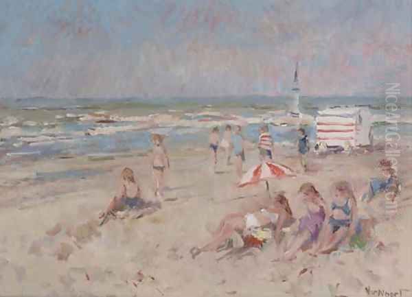 Beach scene, Zandvoort - view 1