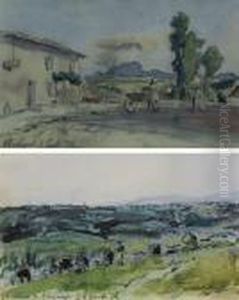 Scenes De Campagne by Johan Barthold Jongkind