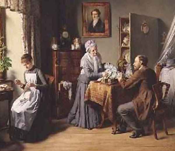 Polishing the China 1889 - view 1