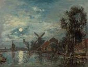 Effet De Lune Sur L'estuaire, Hollande