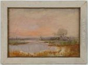 Paysage De Campagne by Johan Barthold Jongkind