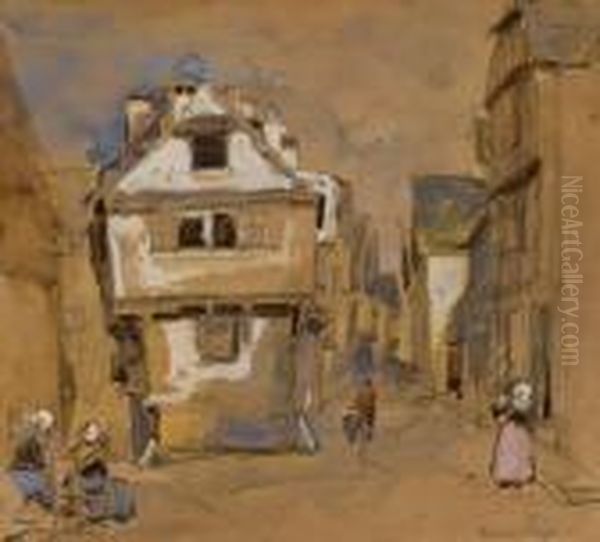 Vieille Rue A Morlaix - view 1