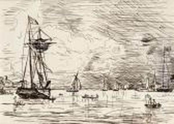 Sortie Du Port De Honfleur - view 1