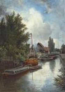 Shipyard On The Schie, Near Delft