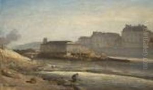 B&l Bord De Seine by Johan Barthold Jongkind