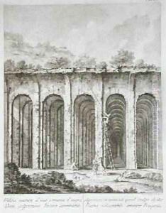 Piscina Mirabilis from Avanzi della Antichita esistenti a Pozzuoli by Natali, Giovanni Battista III