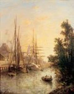 Bateaux Dans Le Canal Bateaux Dans Le Canal