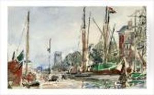 Rotterdam by Johan Barthold Jongkind