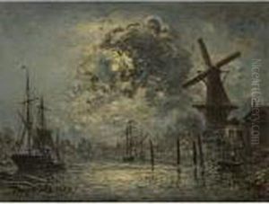 Canal Near Leiden