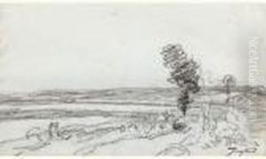 Bord De Loire by Johan Barthold Jongkind