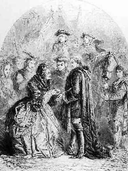 Mrs Skyring Welcoming the Young Pretende - view 1