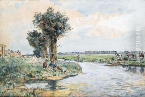 Au Bord De La Riviere - view 1