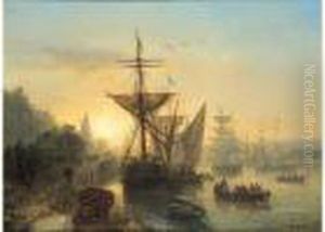 Voilier Dans Un Port