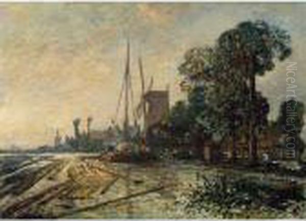 Windmill Near Overschie - view 1
