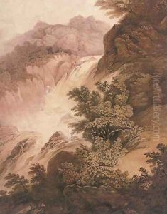 The waterfall